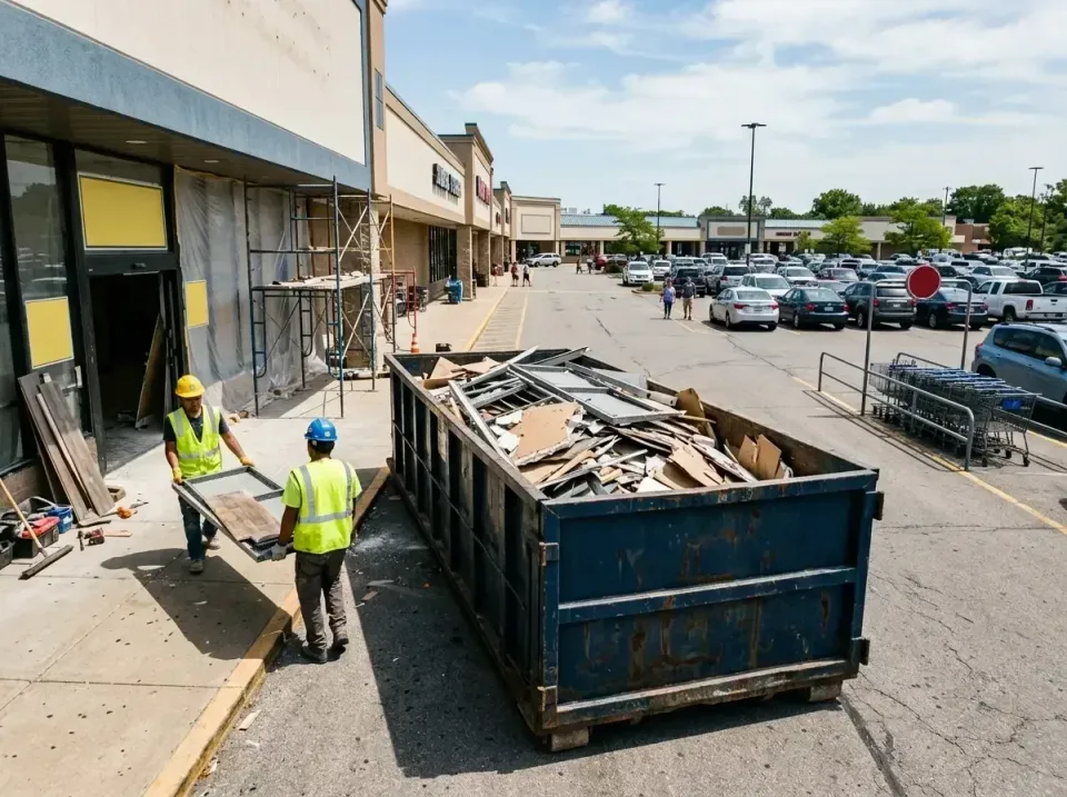 retail-store-renovation-debris-003 — frequently asked questions, Roll-off Dumpster Rentals in New Hope, AL